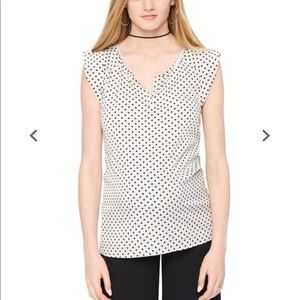 Flutter Sleeve Maternity Top Sz: M